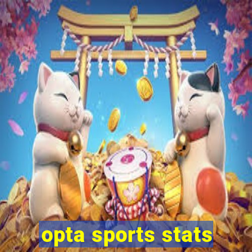 opta sports stats